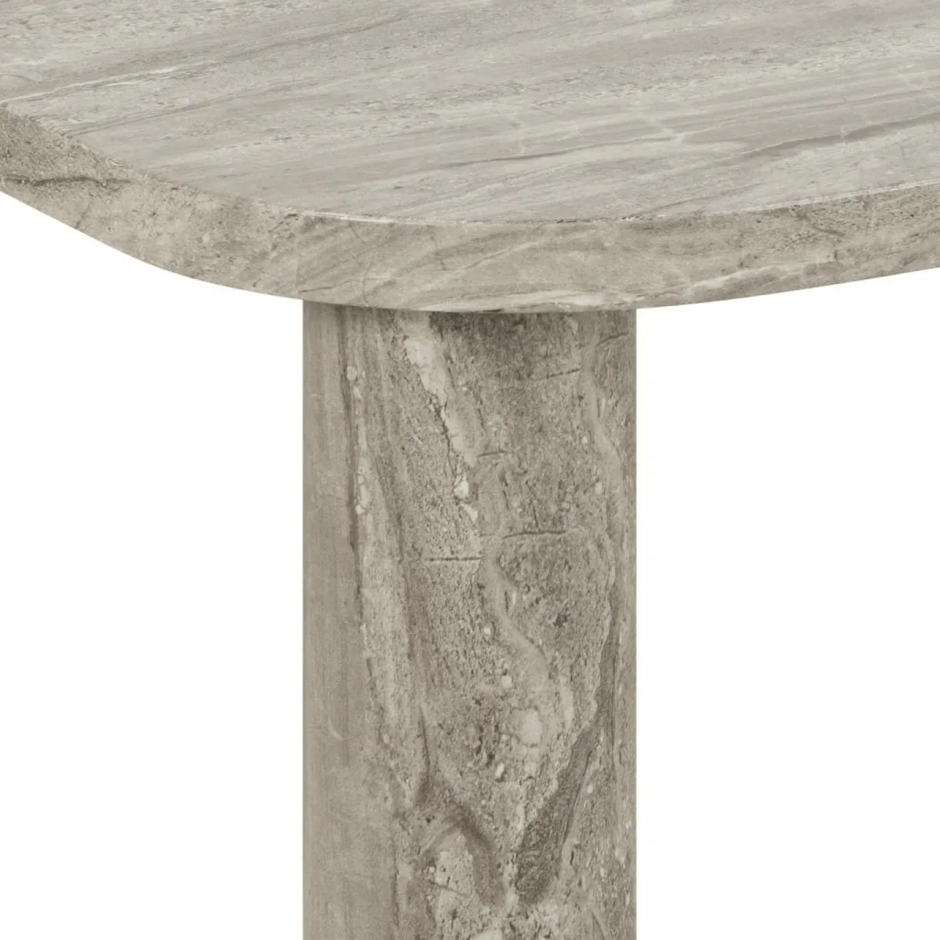 Salontafel In-Beom Paper Grijs Marmer 100cm - Giga Living