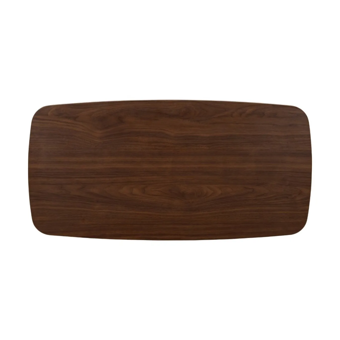 Salontafel Jaimy Walnoot Deens Ovaal 100cm - Giga Meubel