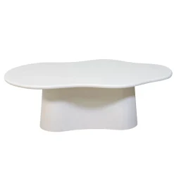 Salontafel Jessie Organisch Beige 120cm - Giga Meubel