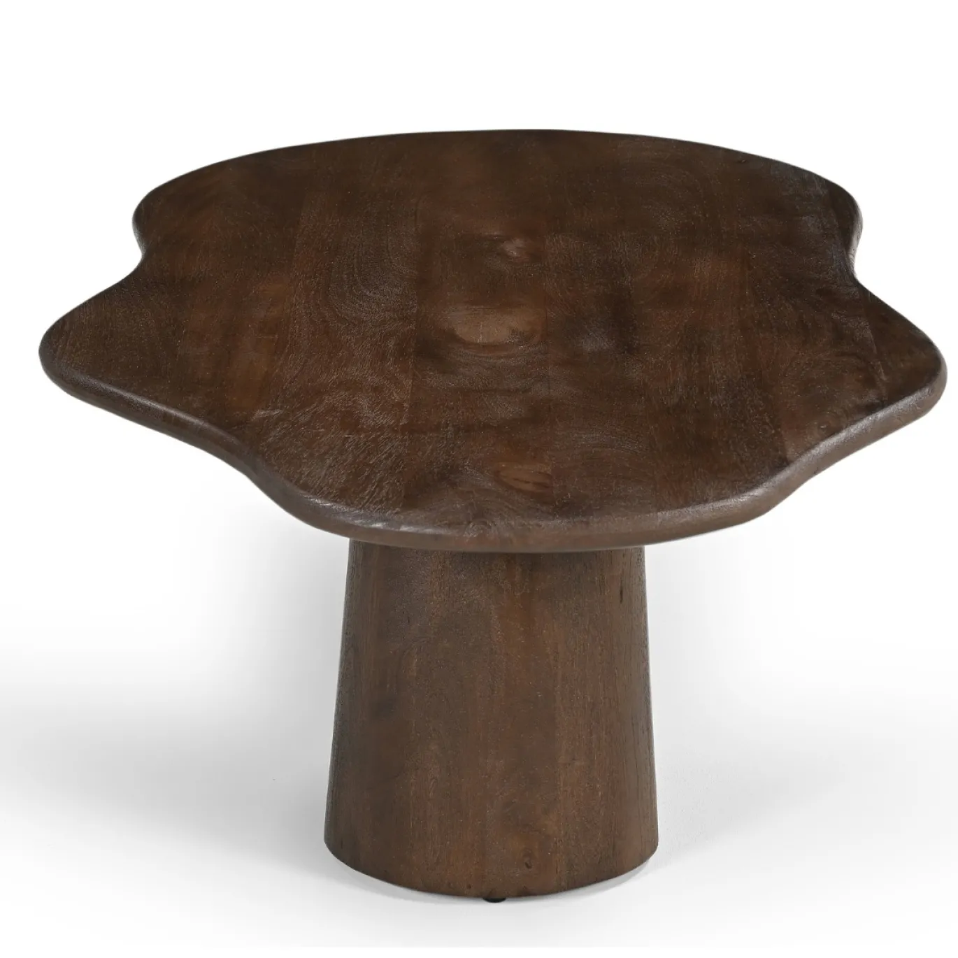 Salontafel Jessie Organisch Walnoot 120cm - Giga Meubel