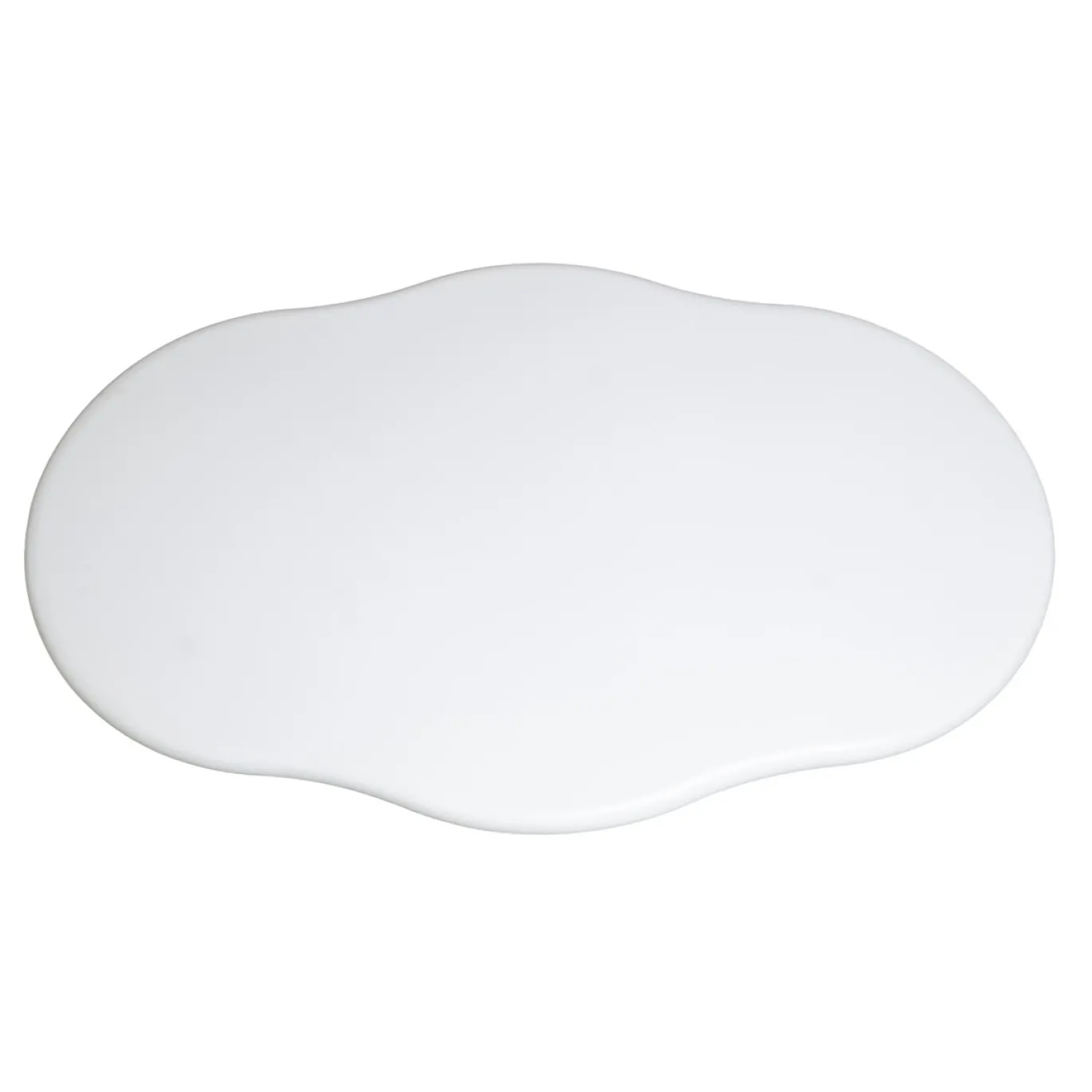 Salontafel Jessie Organisch Off-White 120cm - Giga Meubel
