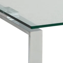 Salontafel Jordis Glas Clear 115cm - Giga Living