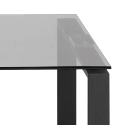 Salontafel Jordis Glas Smoked 115cm - Giga Living