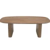 Salontafel Juro Naturel Deens Ovaal 120cm - Giga Meubel