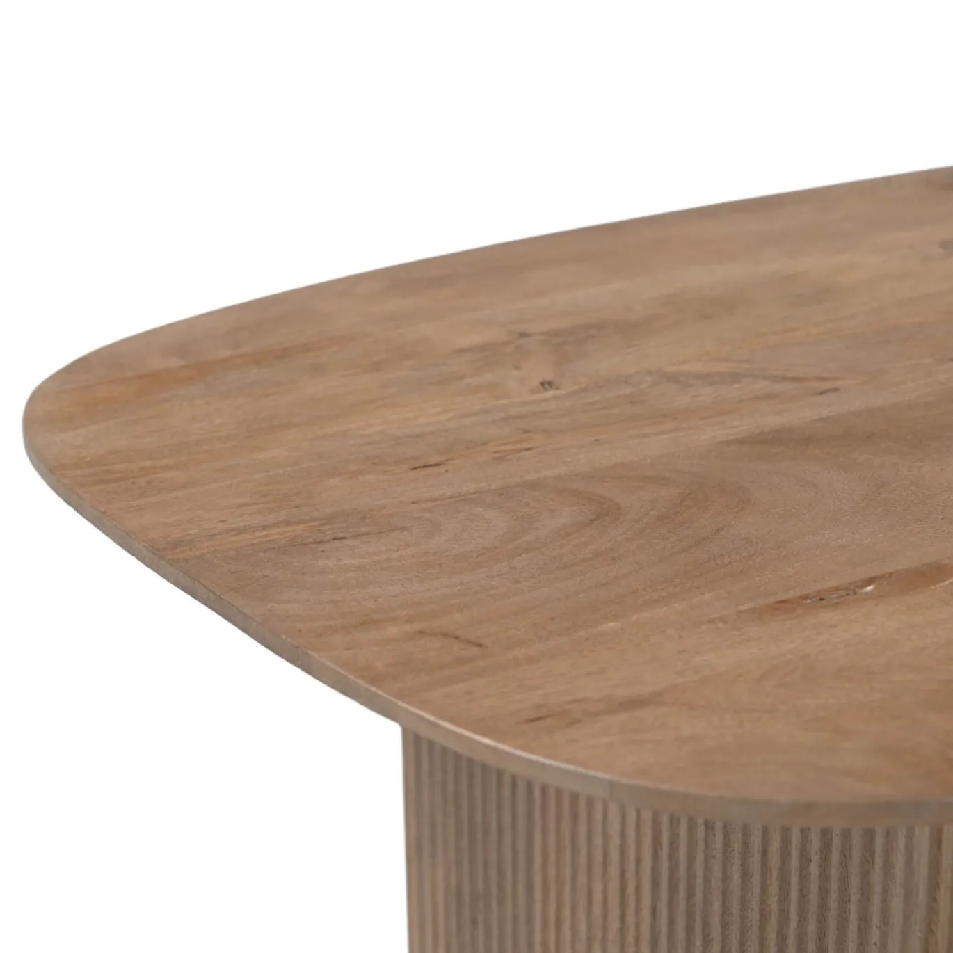 Salontafel Juro Naturel Deens Ovaal 120cm - Giga Meubel