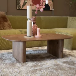 Salontafel Juro Naturel Deens Ovaal 120cm - Giga Meubel