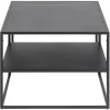 Salontafel Keaton Zwart 90cm - Giga Living