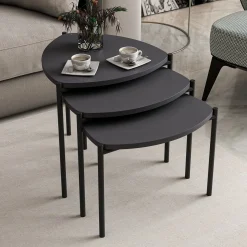 Salontafel Lenny Antraciet