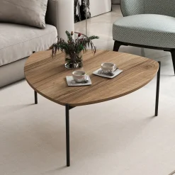 Salontafel Lenny Walnoot 90cm