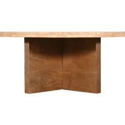 Salontafel Leno Travertin Naturel Set van 2 - Giga Meubel