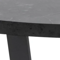 Salontafel Liam MDF Zwart Ø77cm - Giga Living