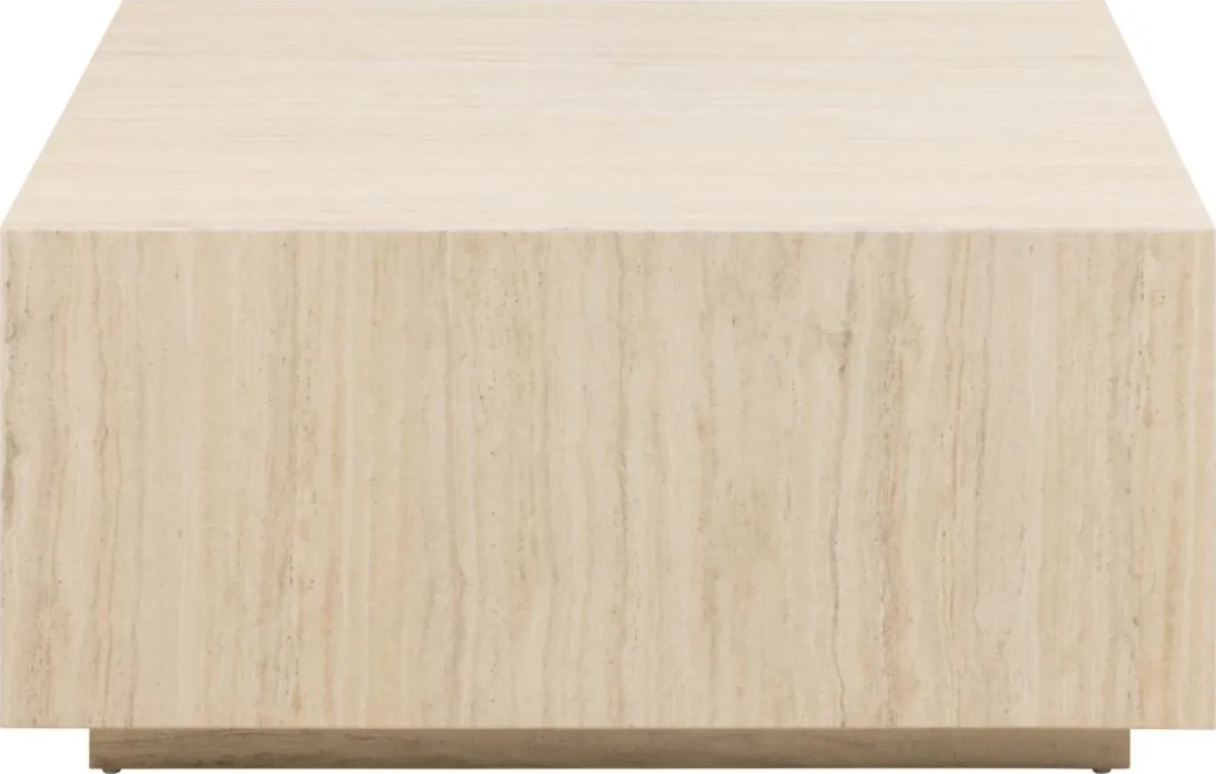 Salontafel Lima Beige 90cm MDF - Giga Living