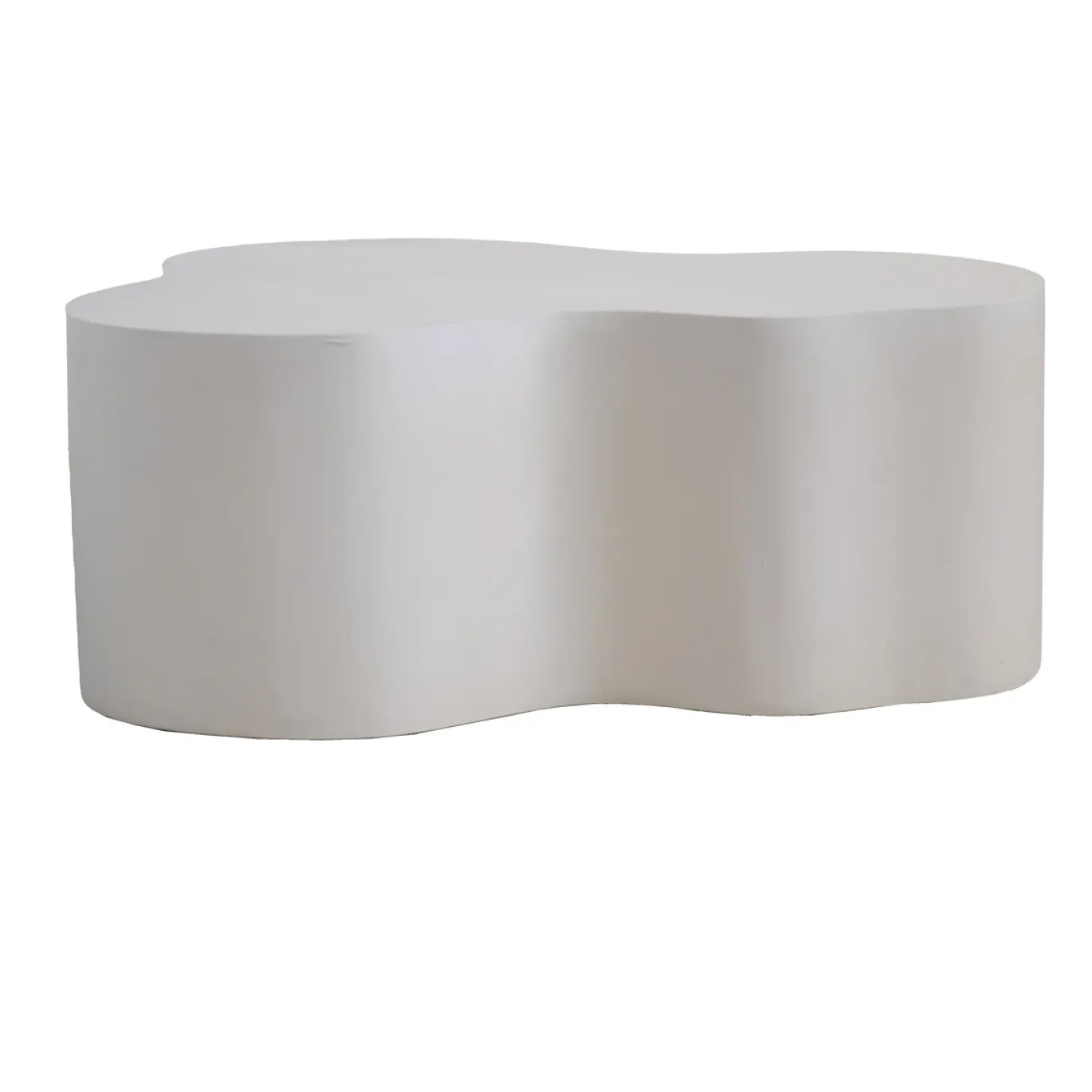 Salontafel Lina Organisch Wit 100cm - Giga Meubel