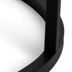 Salontafel Lior Marmer Zwart Ø80cm - Giga Living