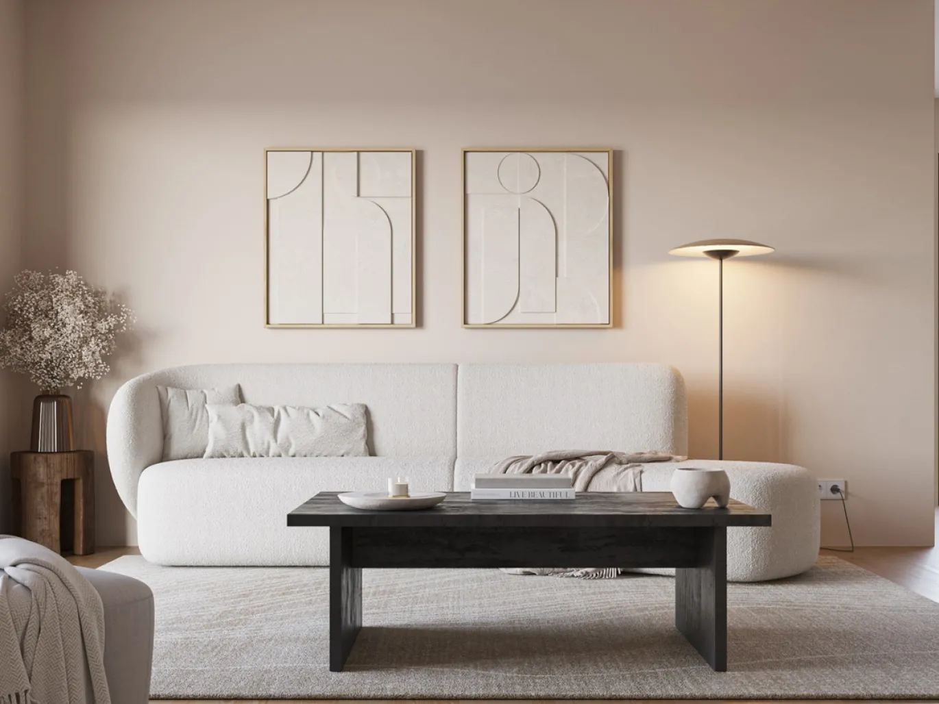 Salontafel Loana 120cm Trv Zwart - Giga Meubel