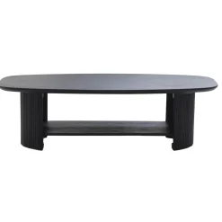Salontafel Lorna Zwart 130cm - Giga Meubel