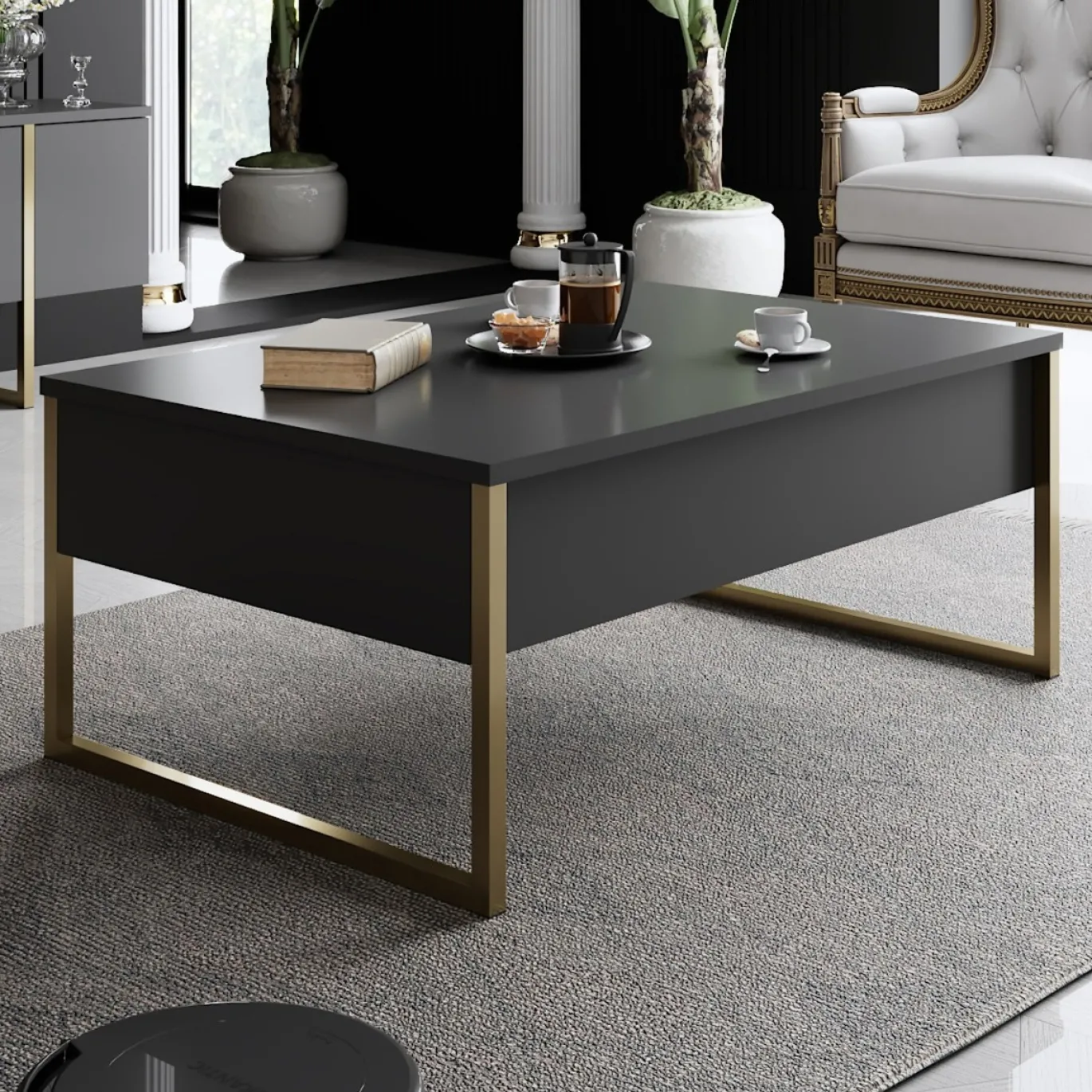 Salontafel Luxe Antraciet