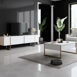 Salontafel Luxe Wit