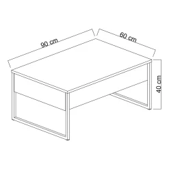 Salontafel Luxe Wit