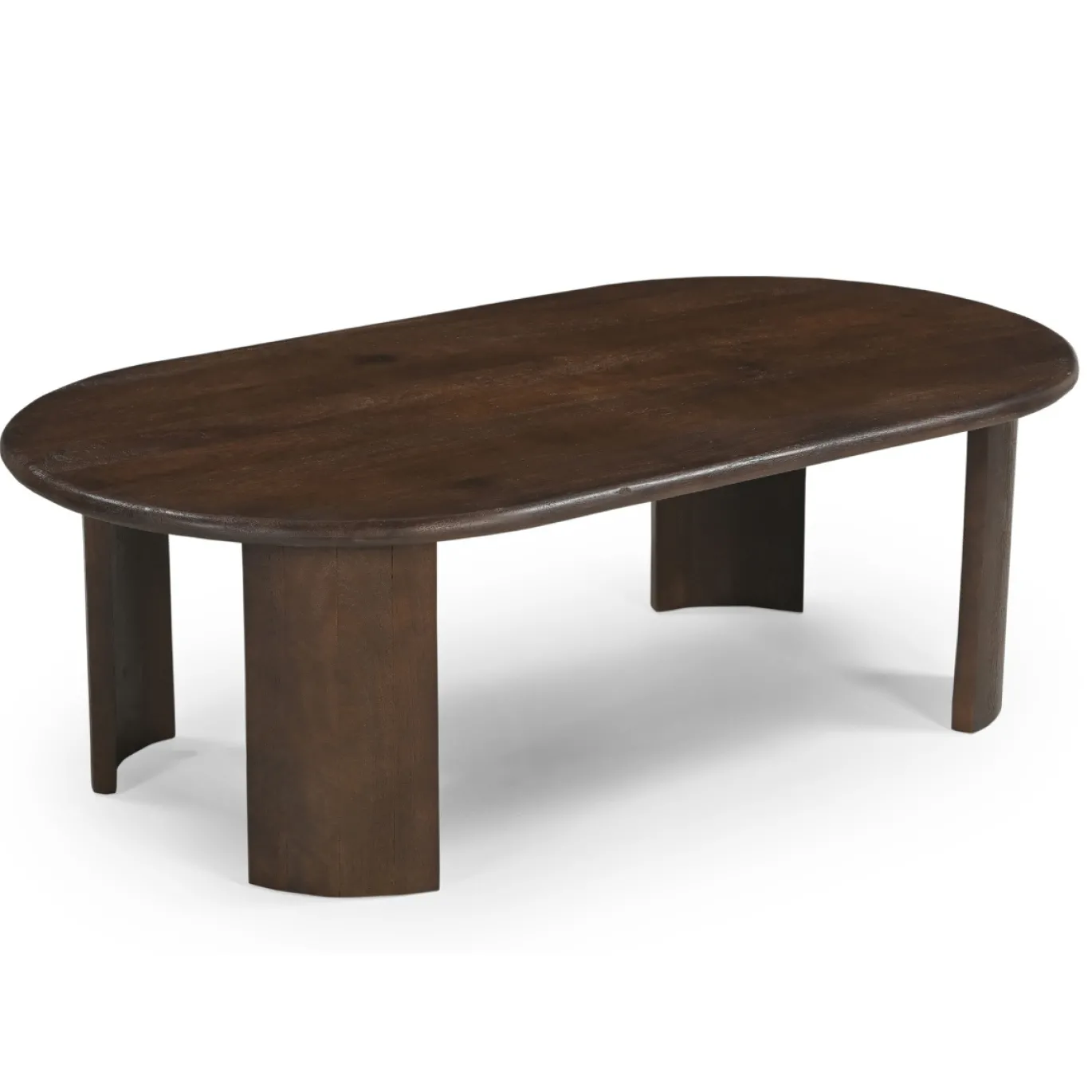 Salontafel Maikel Walnoot 120cm Mangohout - Giga Meubel