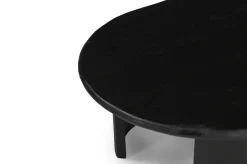 Salontafel Maikel Zwart 120cm Mangohout - Giga Meubel