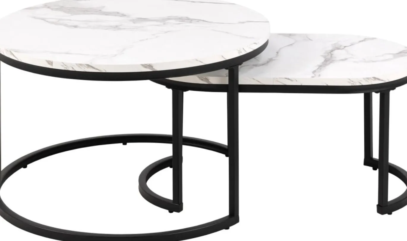 Salontafel Mario MDF Wit - Giga Living