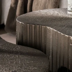 Salontafel Maya Ray Niervormig Set van 2 Brons Liquid Metal - Giga Meubel