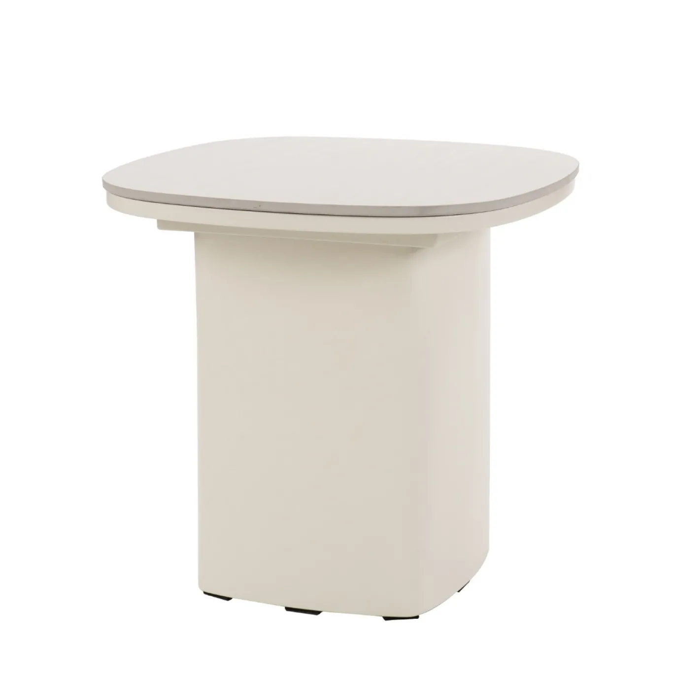 Salontafel Miles Beige Travertinlook Set van 2 - Giga Meubel