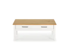 Salontafel Miranda 1dr Wit Wax - Giga Meubel