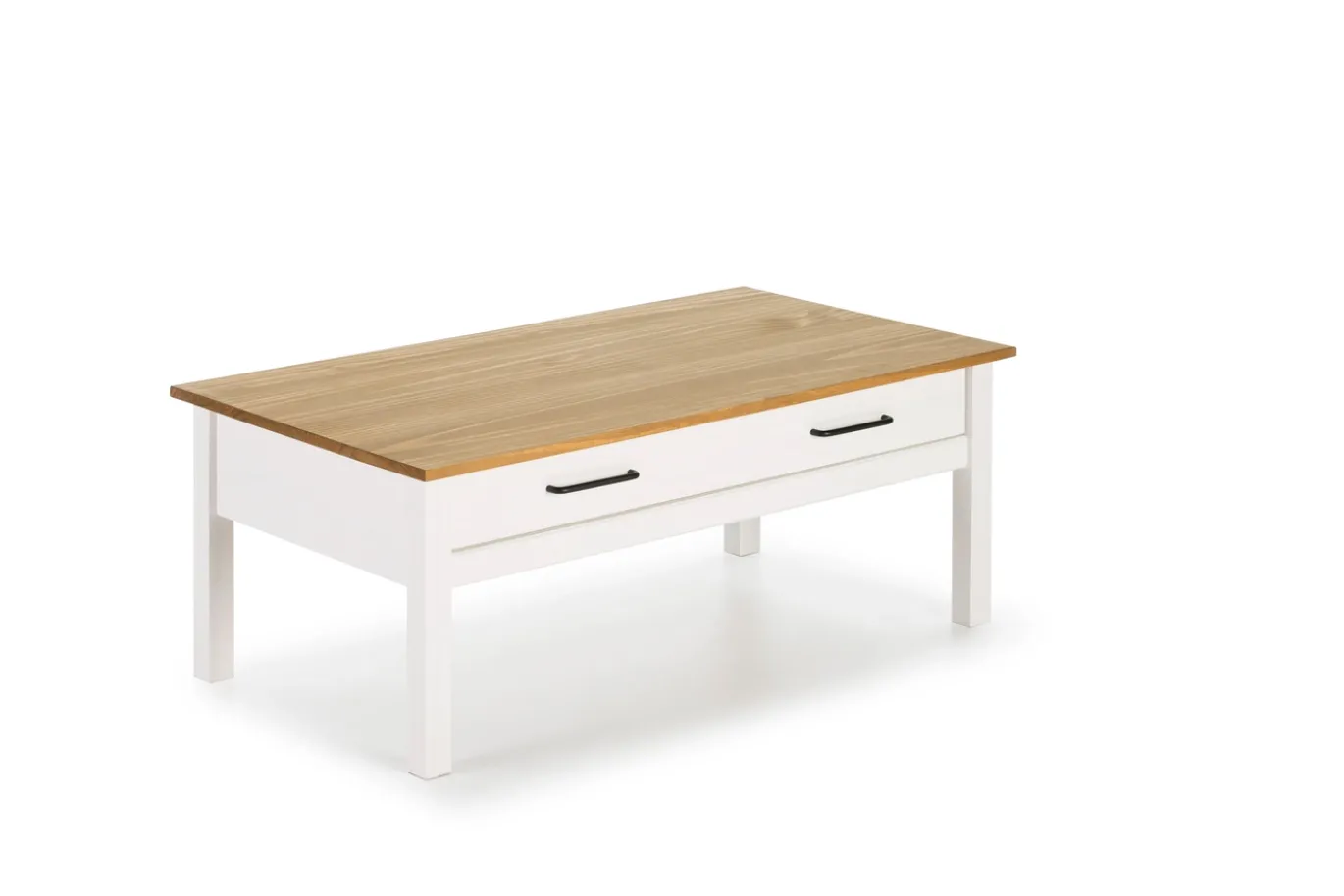 Salontafel Miranda 1dr Wit Wax - Giga Meubel