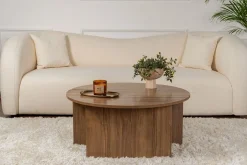 Salontafel Moira Walnoot Set van 2