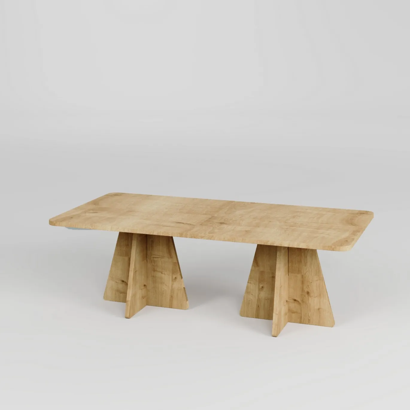 Salontafel Mushroom Melamine Naturel 120cm