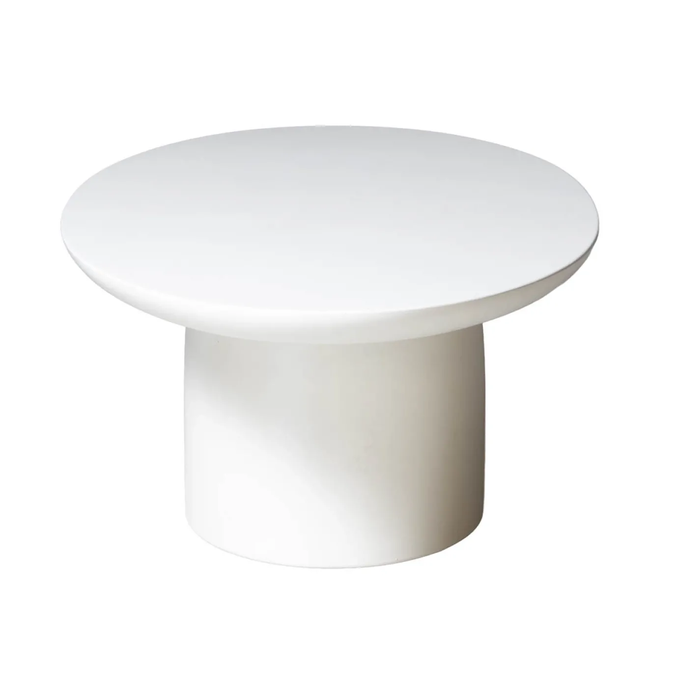 Salontafel Myrna Ovaal Wit 120cm - Giga Meubel
