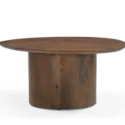 Salontafel Nara Walnoot Organisch 80cm - Giga Meubel