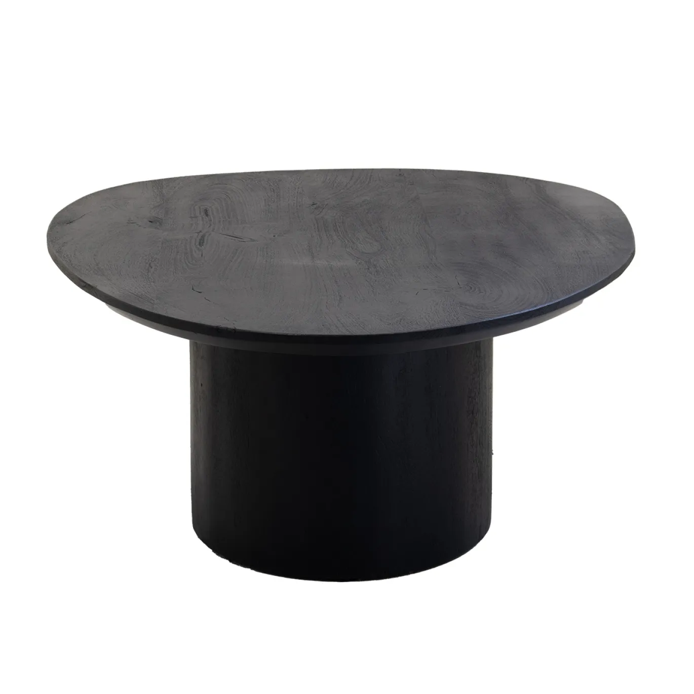 Salontafel Nara Zwart Organisch 80cm - Giga Meubel