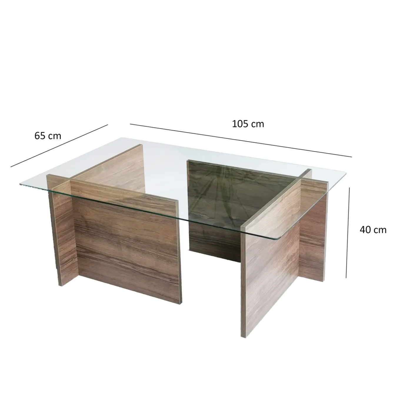 Salontafel New Escape Walnoot