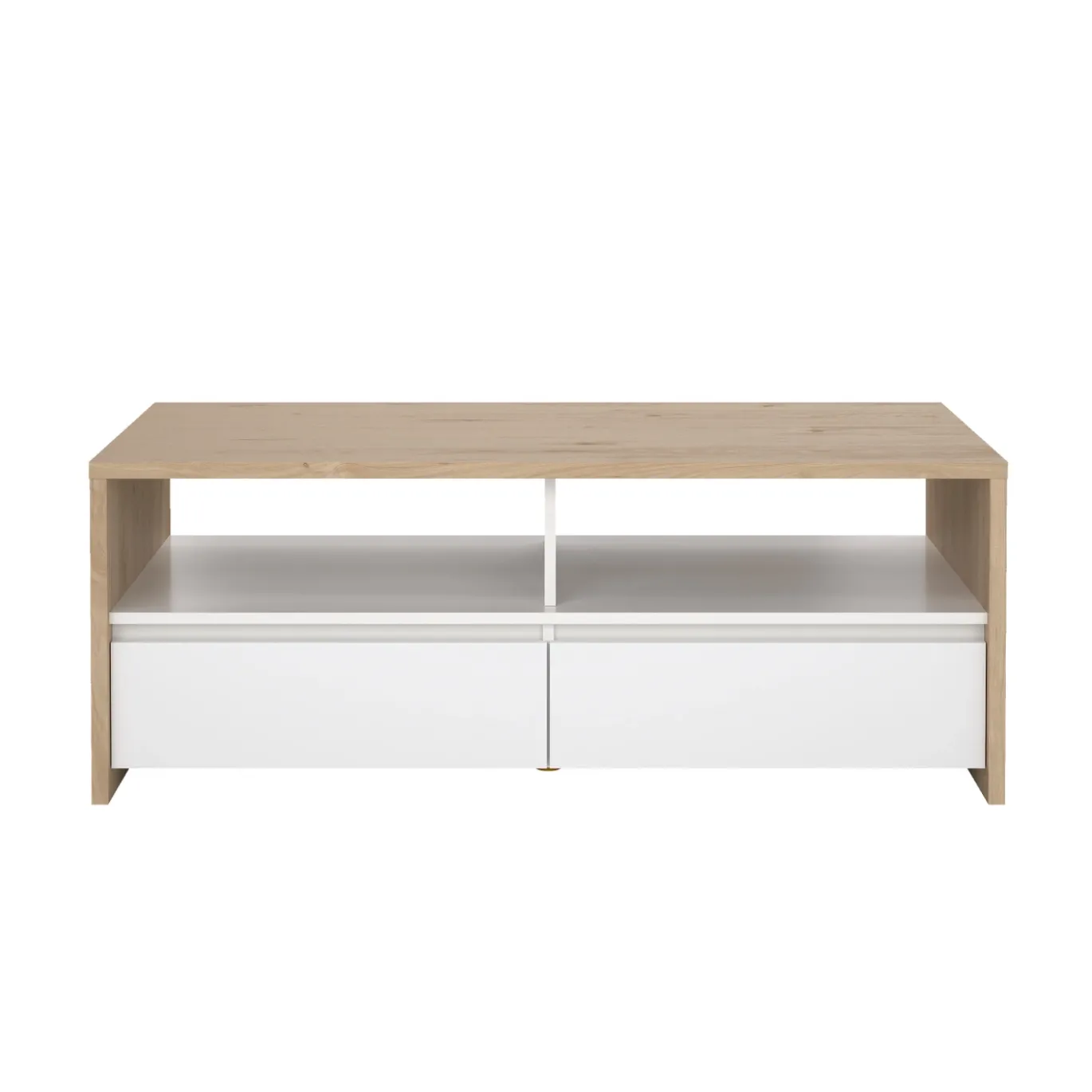 Salontafel Next Jackson Hickory Wit Hoogglans - Giga Living