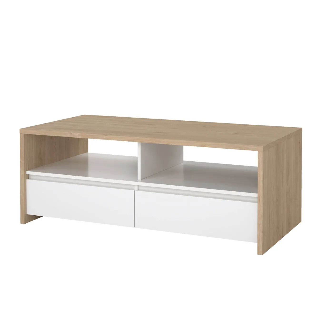 Salontafel Next Jackson Hickory Wit Hoogglans - Giga Living