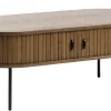 Salontafel Nola Smoked 60x120 cm - Giga Living