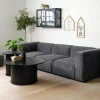 Salontafel Nola Zwart Ø90 cm - Giga Living