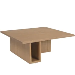 Salontafel Onni Naturel Vierkant 85cm - Giga Meubel