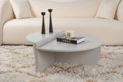 Salontafel Orion Grijs Ø90cm