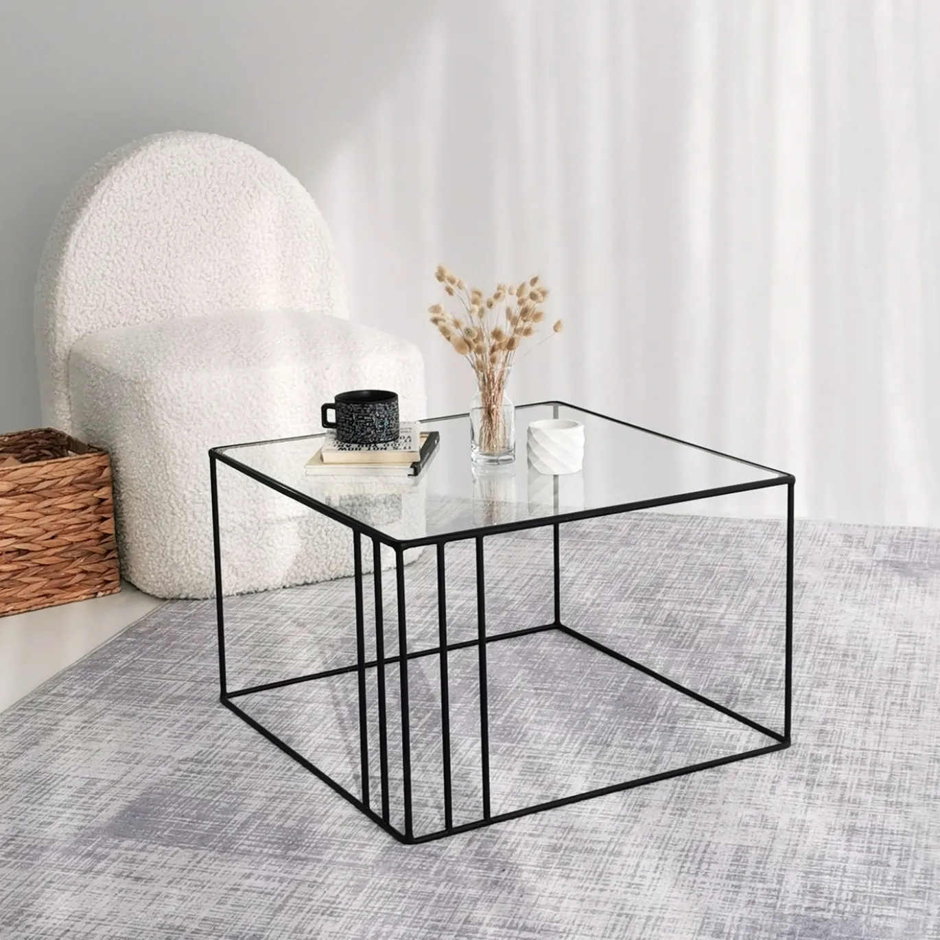 Salontafel Outline Glas