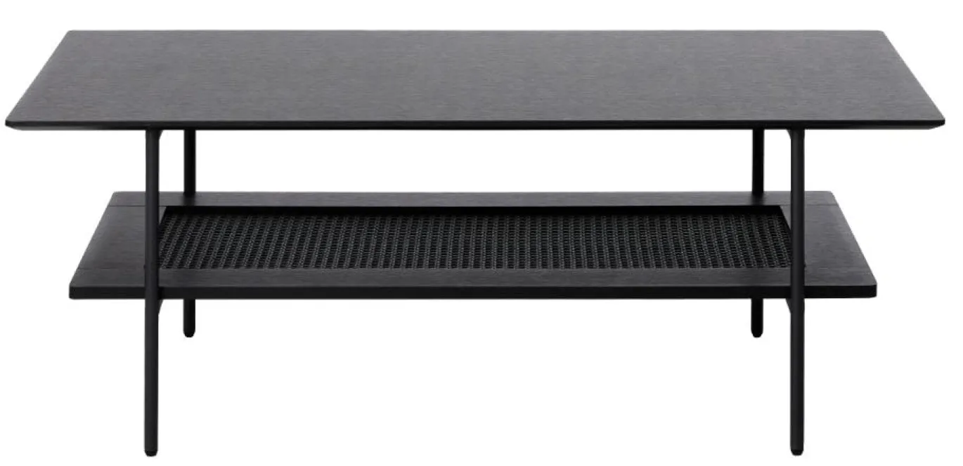 Salontafel Pensacola Zwart 55x110cm - Giga Living