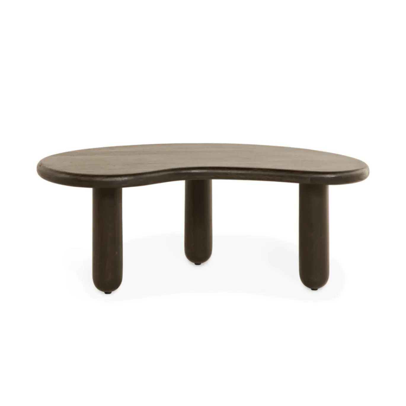 Salontafel Rondo Donkerbruin 110cm - Giga Meubel
