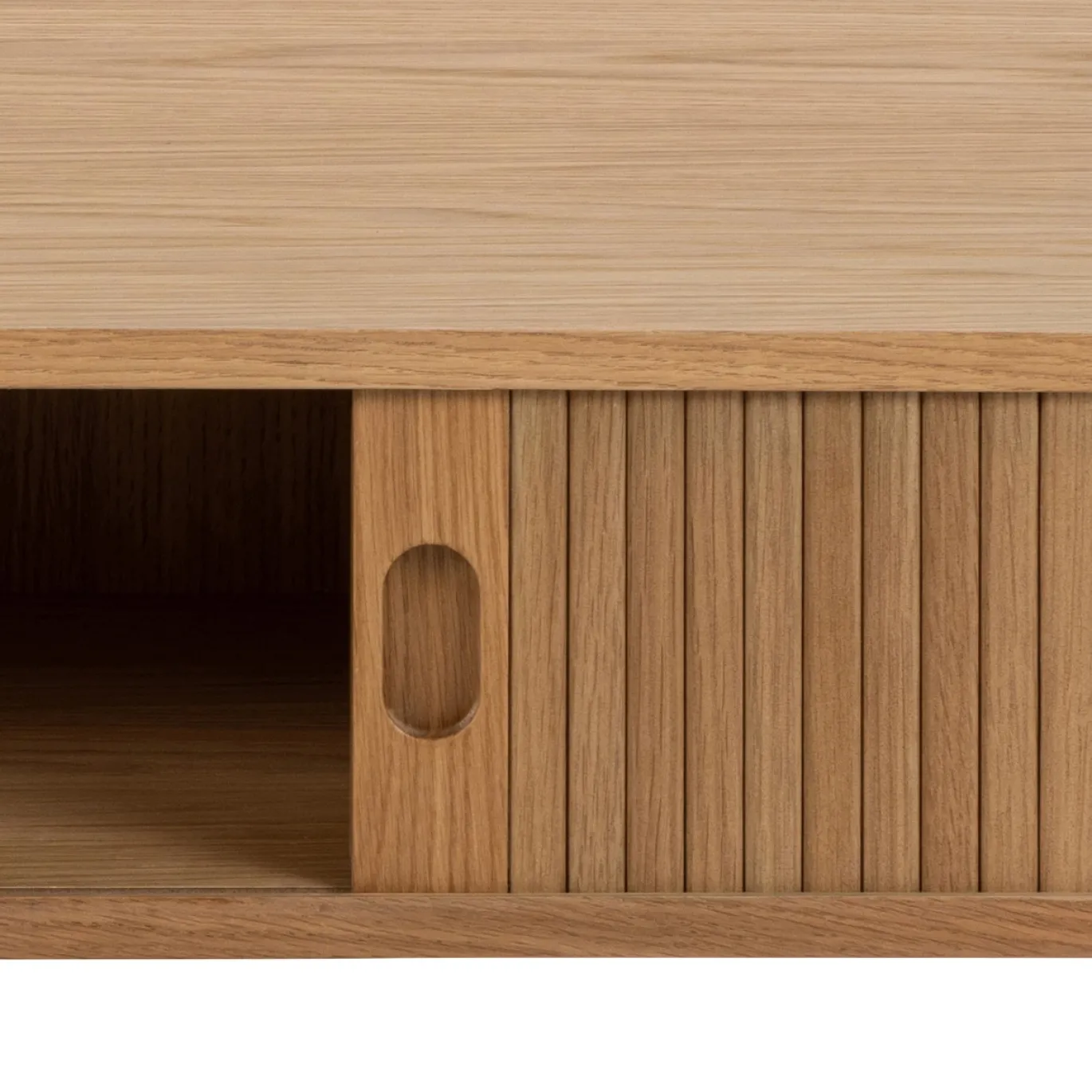 Salontafel Rustam Rechthoek MDF Naturel 130cm - Giga Living