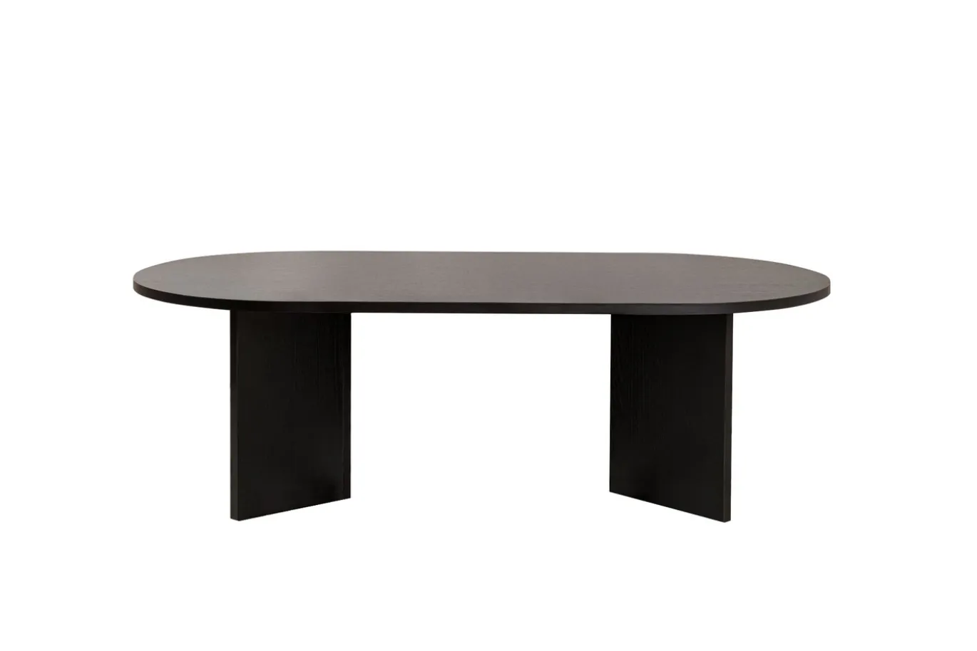 Salontafel Sable Ovaal Zwart 120cm