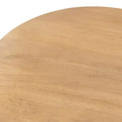 Salontafel Salvador Naturel Rond 60cm - Giga Meubel