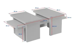 Salontafel Sanctuary Grijs