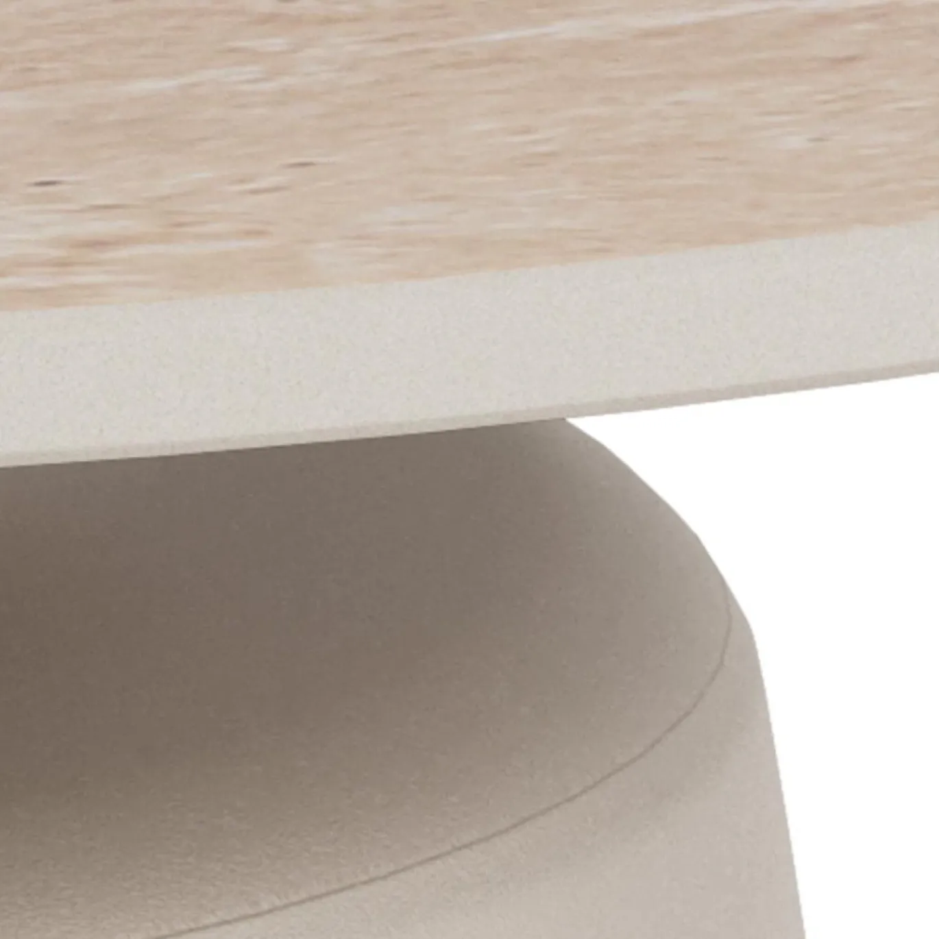 Salontafel Santorini Travertin Beige - Giga Living